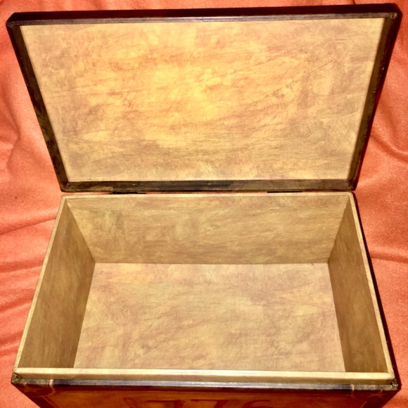 Patriotic Storage Boxes Set of 2 American Flag - Picture 2 of 6